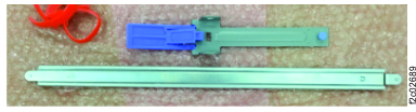 Support arm parts in cable bundle 1 plastic bag